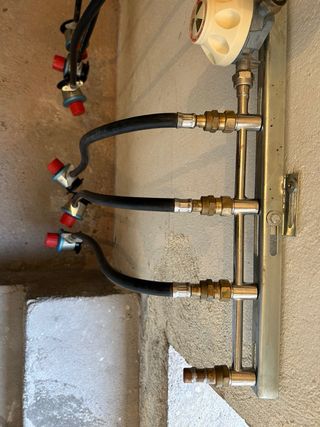 Rampa de gas propano