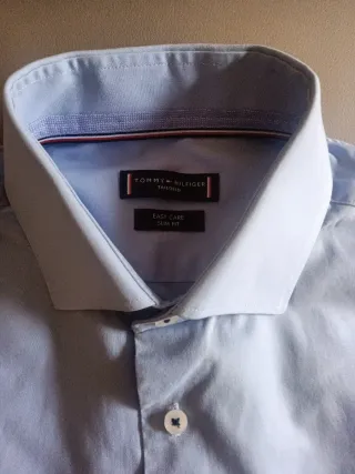 Camisa Tommy Hilfiger Azul Cielo Talla XS
