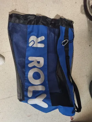 Borsa a rete Roly palloni blu