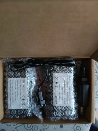 2 Baterías 7.4V Li-ion 1200mAh con cargador
