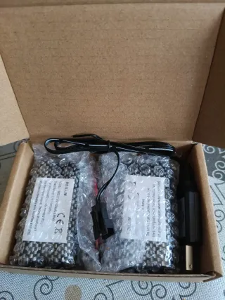 2 Baterías 7.4V Li-ion 1200mAh con cargador