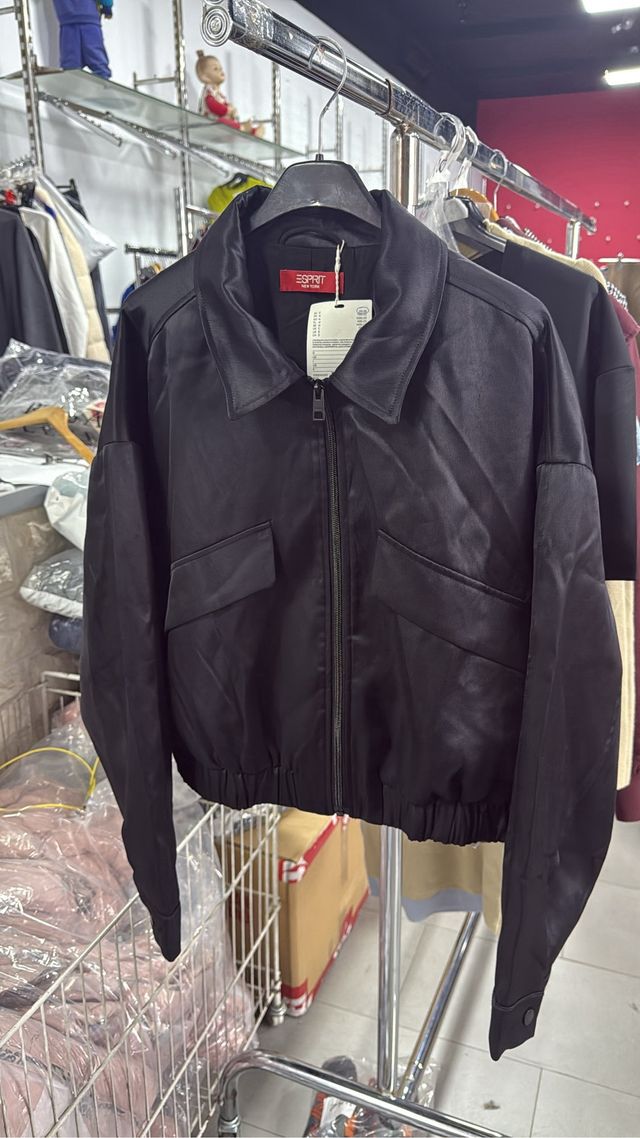 Chaqueta Esprit Negra Mujer