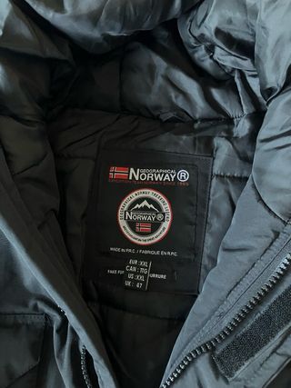 Abrigo Geographical Norway Hombre Negro