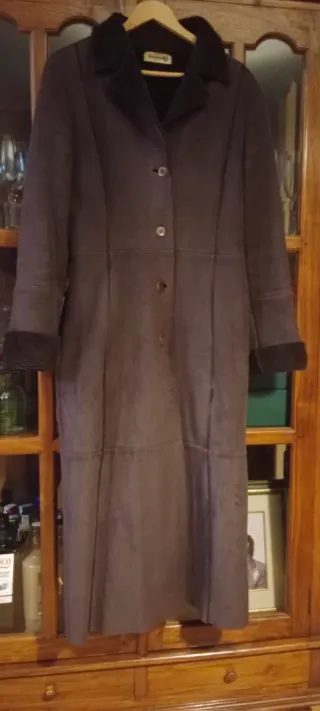Abrigo largo ante marrón t.38 El C.Ingles