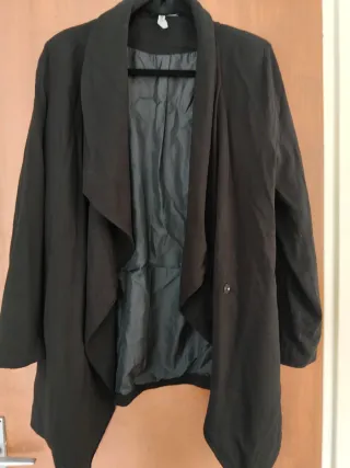Saco/abrigo negro