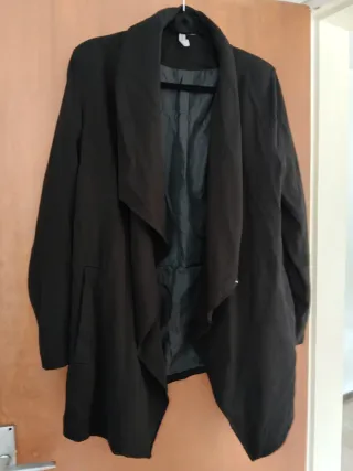 Saco/abrigo negro