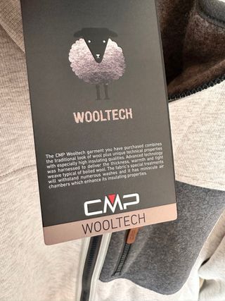 Giacca CMP Wooltech Uomo Taglia 56/XL