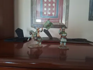 Soldatini di piombo 11 cm con spada mancante