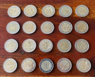 Lote 20 Monedas 2€ Conmemorativas Francia