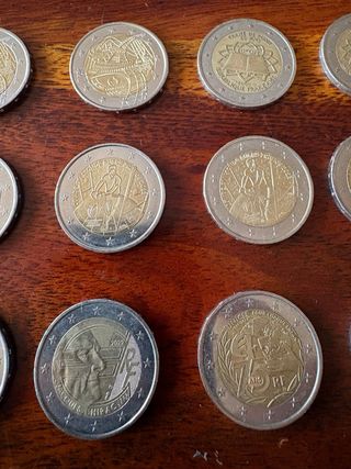 Lote 20 Monedas 2€ Conmemorativas Francia