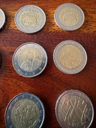 Lote 20 Monedas 2€ Conmemorativas Francia