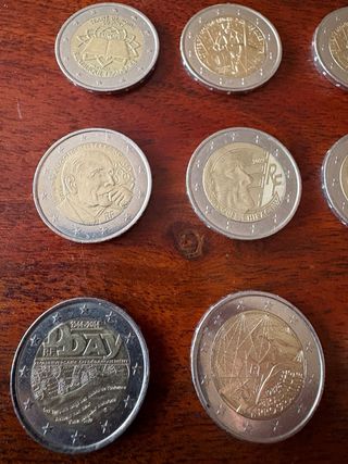 Lote 20 Monedas 2€ Conmemorativas Francia