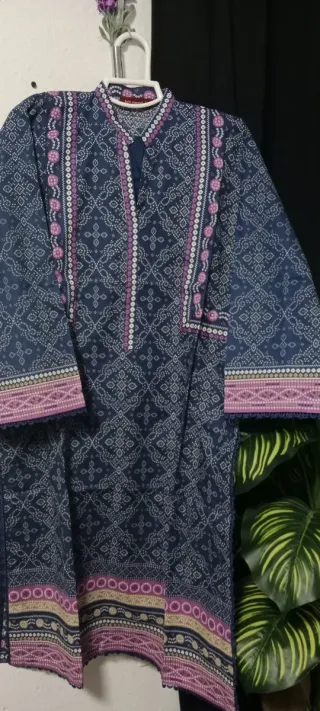 Vestido Khadar Bin Saeed Marrón