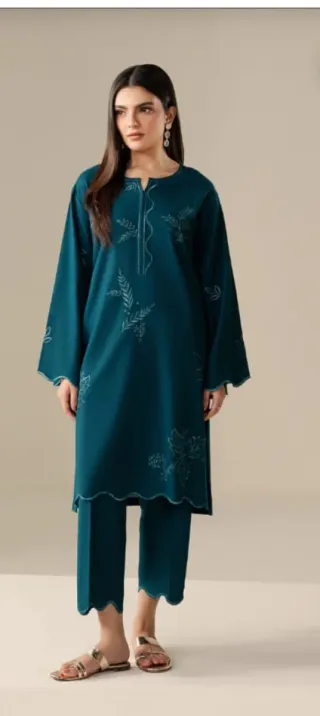 Vestido Khadar Bin Saeed Marrón