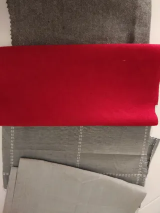 Retales de tela variados