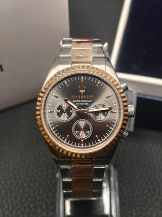 Reloj Maserati Oro Rosa A Estrenar LIQUIDACIÓN
