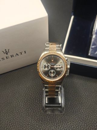 Reloj Maserati Oro Rosa A Estrenar LIQUIDACIÓN