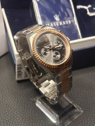 Reloj Maserati Oro Rosa A Estrenar LIQUIDACIÓN