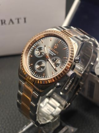 Reloj Maserati Oro Rosa A Estrenar LIQUIDACIÓN