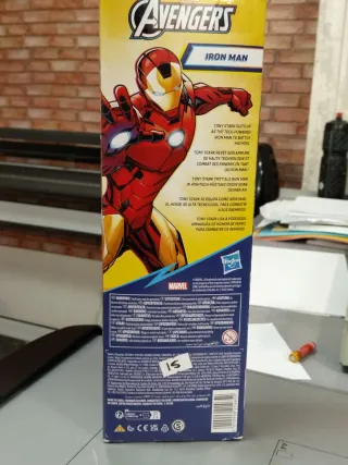 Muñeco Iron Man Avengers 4+