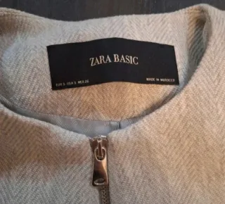 Abrigo Zara Mujer Talla S Beige