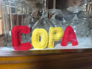 Peluches y artículos varios de crochet