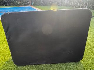 Transportín perro grande azul y negro