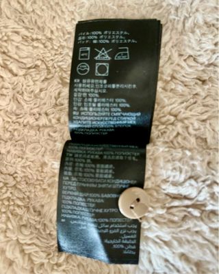 Parka H&M Marrón con Capucha y Pelo