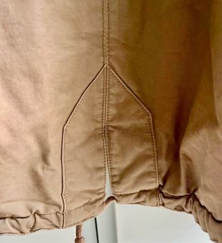 Parka H&M Marrón con Capucha y Pelo