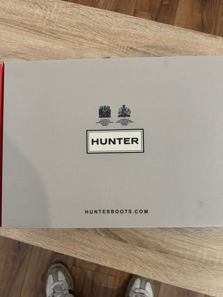 Botas de agua Hunter amarillas