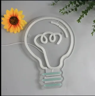 Lampada Neon LED "Lampadina"