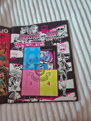 Álbum Cromos Monster High
