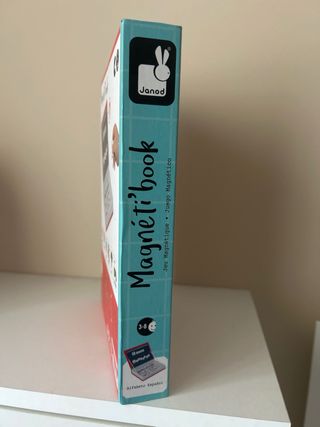 Libro Magnético Janod Alfabeto Español 144 Piezas