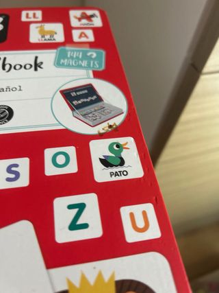 Libro Magnético Janod Alfabeto Español 144 Piezas