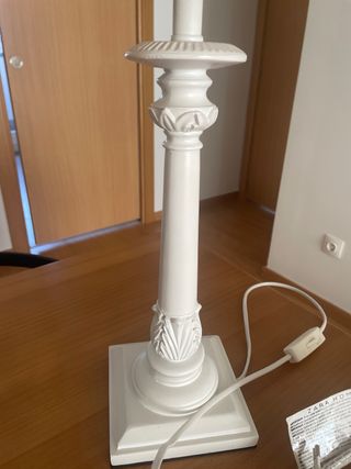 2 Lámparas Beige Zara Home nuevas con bombillas