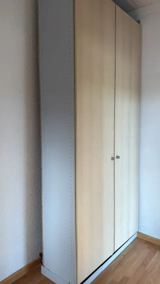 Armario oficina alto 2.10 x 1.22m x 41cm 2 puerta