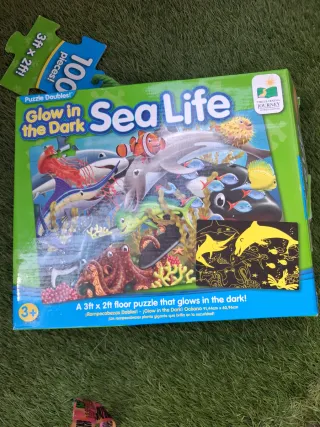 Puzzle 100 piezas (brilla) + Tabla recompensas