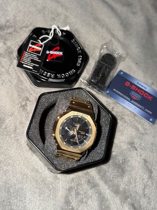 Reloj Casio G-Shock Dorado y Negro