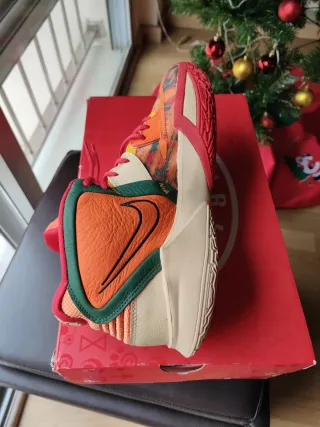Nike Kyrie Infinity 45.5 Beige/Rojo