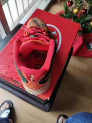 Nike Kyrie Infinity 45.5 Beige/Rojo