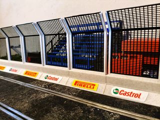 Muro con Barrera Scalextric 1:32