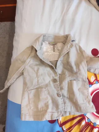 Americana lino bebé 6 meses