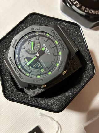 Reloj Casio G-Shock Negro y Verde