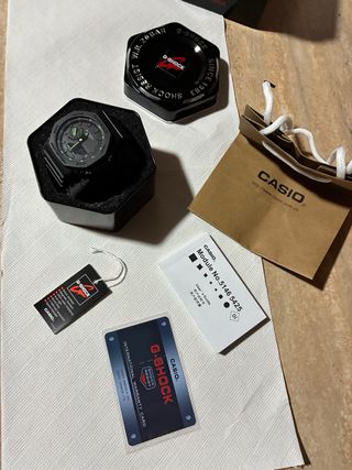 Reloj Casio G-Shock Negro y Verde