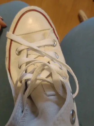 Zapatillas Converse Blancas Mujer verdaderas