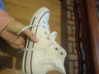 Zapatillas Converse Blancas Mujer verdaderas