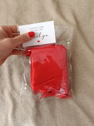 Babydoll Rosso 3 Pezzi - Top, Gonna, Perizoma