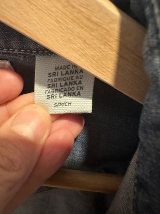 Camisa vaquera Levi's azul