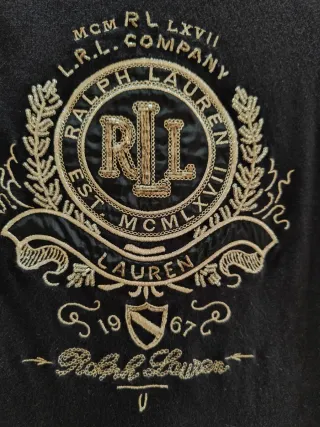 Camiseta Ralph Lauren Negra Talla M