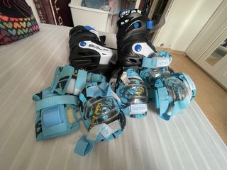 Patines en línea y protecciones infantiles